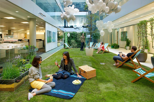 Micro-Wellness Spaces for Instant Refresh office interior