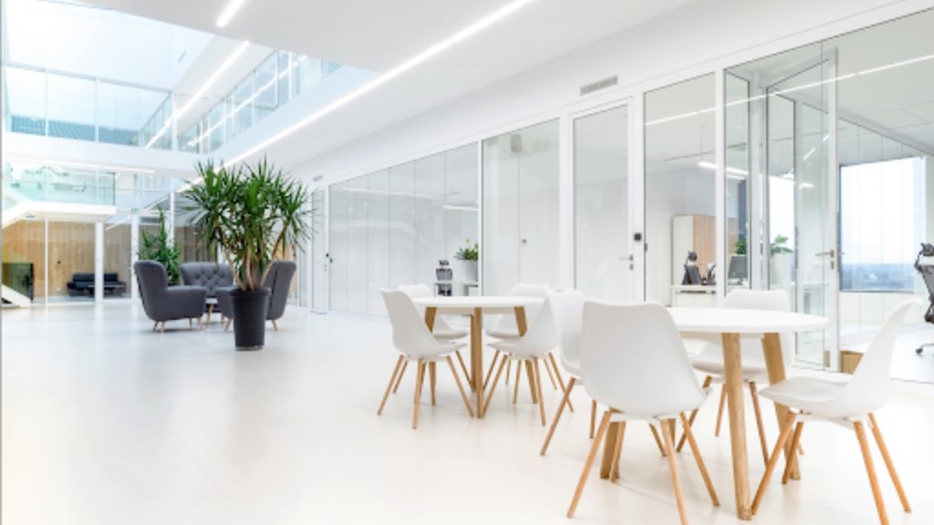 White Office Interior Design