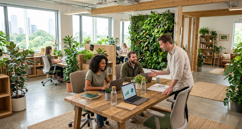 How to Create a Green Office with Sustainable Interiors