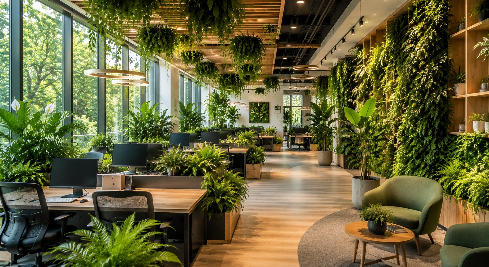 Benefits of a Biophilic Office Design