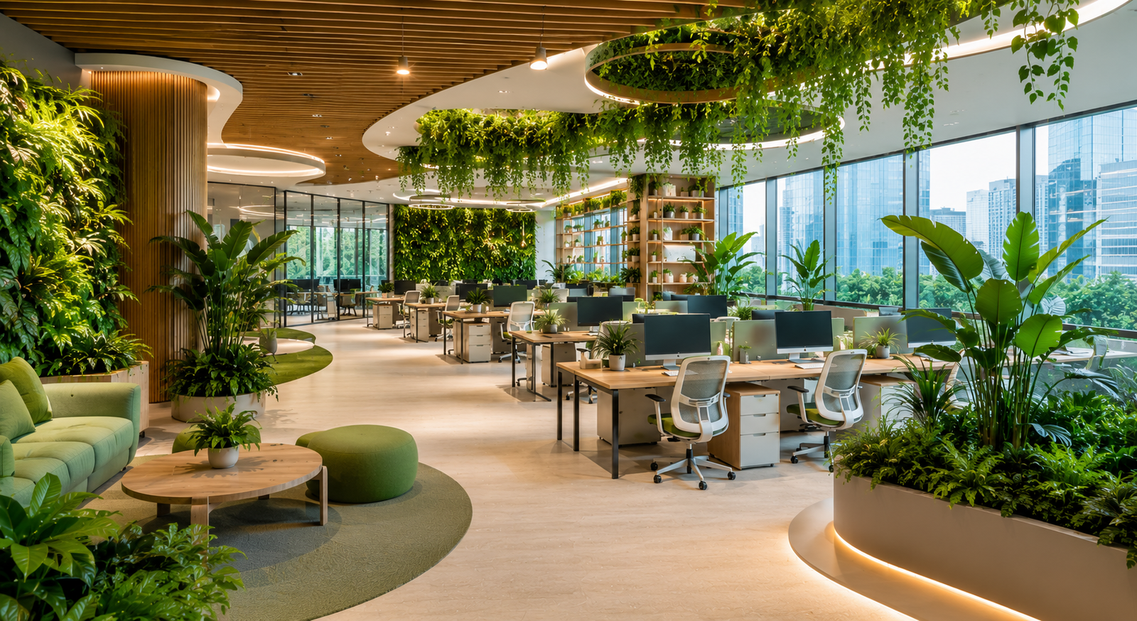 The Future of Biophilic Office Design 