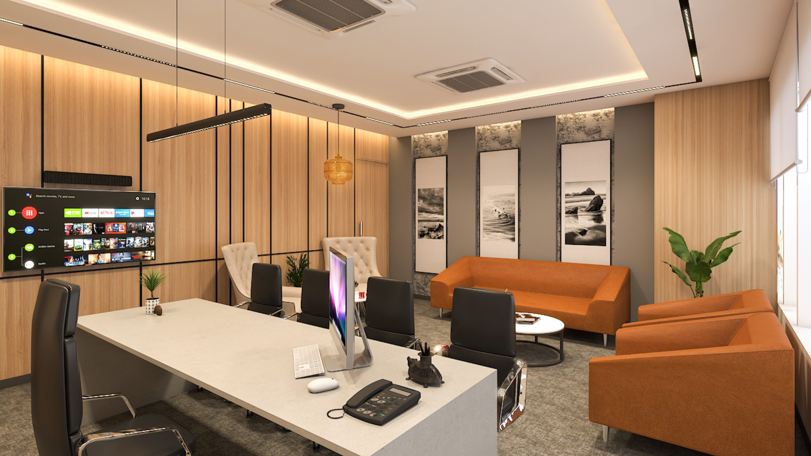 office lighting design